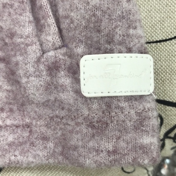 7 For All Mankind Baby Hooded Marled Earth Jacket - Picture 4 of 6